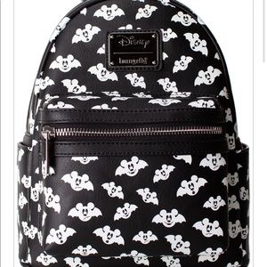 Totally Batty Mickey Loungefly Mini Backpack